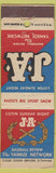 Matchbook Cover - JA Cigars Yankee Network Baseball Review Radio