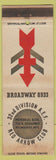 Matchbook Cover - 32nd Division AEF Red Arrow Club Milwaukee WI