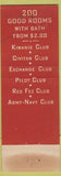 Matchbook Cover - Hotel Windsor Wheeling WV