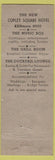 Matchbook Cover - Copley Square Hotel Boston MA