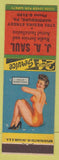 Matchbook Cover - JA Saul Radio Service Harrisburg PA pinup