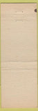 Matchbook Cover - Johnny's Tavern Italian Restaurant