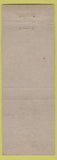 Matchbook Cover - Cochran Field Exchange US Army Air Forces
