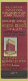 Matchbook Cover - Hotel Robert Fulton Atlanta GA