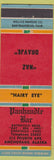 Matchbook Cover - Panhandle Bar Anchorage AK