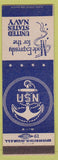 Matchbook Cover - United States Navy