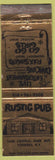 Matchbook Cover - Rustic Pub Yonkers NY Go Go Girls