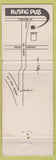 Matchbook Cover - Rustic Pub Yonkers NY Go Go Girls