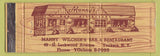 Matchbook Cover - Manny's Restaurant Yonkers NY