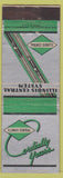 Matchbook Cover - Illinois Central Railroad