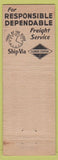 Matchbook Cover - Illinois Central Railroad