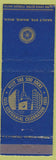 Matchbook Cover - SOO Locks Sault Ste Marie MI 1955 Centennial