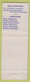Matchbook Cover - SOO Locks Sault Ste Marie MI 1955 Centennial
