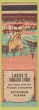 Matchbook Cover - Lange's Tobacco Store Ketchikan AK