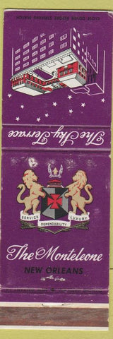 Matchbook Cover - Monteleone Hotel New Orleans LA WEAR
