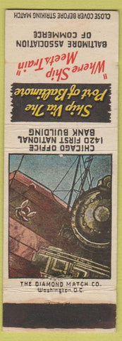 Matchbook Cover - Port of Baltimore Chicago IL
