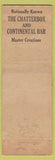 Matchbook Cover - William Penn Hotel Pittsburgh PA FEDERAL LONG