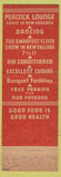 Matchbook Cover - The Lido Worcester MA
