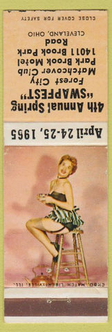Matchbook Cover - Forest City Match Club Cleveland OH pinup