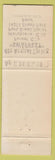 Matchbook Cover - Forest City Match Club Cleveland OH pinup