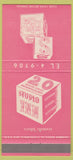 Matchbook Cover - Studio Inn Painesville OH 30 Strike