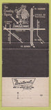 Matchbook Cover - The Country Squire Flushing MI 30 Strike