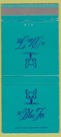 Matchbook Cover - The Blue Fox Lakewood OH 30 Strike