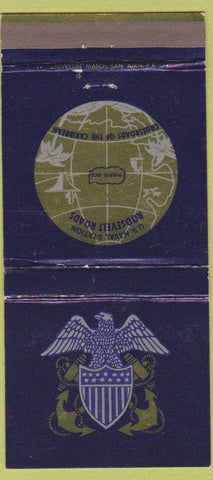 Matchbook Cover - US Naval Station Roosevelt Roads Puerto Rico 30 Strike