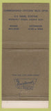 Matchbook Cover - US Naval Station Roosevelt Roads Puerto Rico 30 Strike