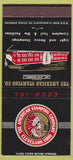 Matchbook Cover American Stamping Cleveland OH Native American Indian 30 Strike