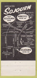 Matchbook Cover - Arroyo Motor Inn Pasadena CA Matador 30 Strike