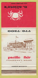 Matchbook Cover - Alito's San Francisco CA WEAR 30 Strike