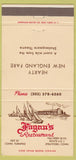 Matchbook Cover - Fagan's Restaurant Statford CT 30 Strike