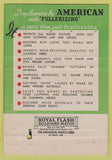 Matchbook Cover - American Laundry Dry Cleaning Orlando FL WEAR 40 Strike