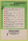 Matchbook Cover - American Laundry Dry Cleaning Orlando FL  40 Strike