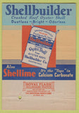 Matchbook Cover - Shellbuilder Oyster Shell Houston TX Poultry feed 40 Strike