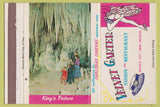 Matchbook Cover Velvet Garter Saloon Restaurant White's City NM girlie 40 Strike
