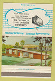 Matchbook Cover - Harrisburg Building Units PA concrete blocks 40 Strike