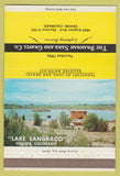 Matchbook Cover - Brannan Sand Gravel Denver Colorado Paving Concrete 40 Strike