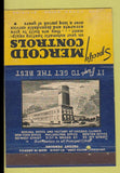 Matchbook Cover - Mercoid Heating Controls Chicago IL 40 Strike