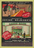 Matchbook Cover - Plankinton Arcade Milwaukee WI Green Room 40 Strike