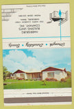 Matchbook Cover - Harrisburg Building Units PA concrete blocks #1 40 Strike