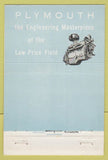 Matchbook Cover - Blaushild's Chrysler Plymouth Cleveland OH 40 Stick
