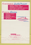 Matchbook Cover - Cavco Custom Homes Frederick MD 40 Strike