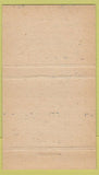 Matchbook Cover - Chrysler Plymouth NJ Popovic Cleveland OH Diamond 36 Strike