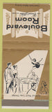 Matchbook Cover - Boulevard Room Hilton Hotel Chicago IL Girlie WEAR 30 Strike
