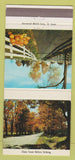 Matchbook Cover - National Bank of North East Harborcreek 30 Strike