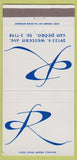Matchbook Cover - San Pedro CA Dancewood's? WEAR 30 Strike