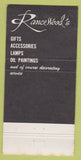 Matchbook Cover - San Pedro CA Dancewood's? WEAR 30 Strike