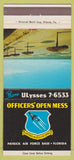 Matchbook Cover - Officers' Open Mess Patrick Air Force Base FL 30 Strike